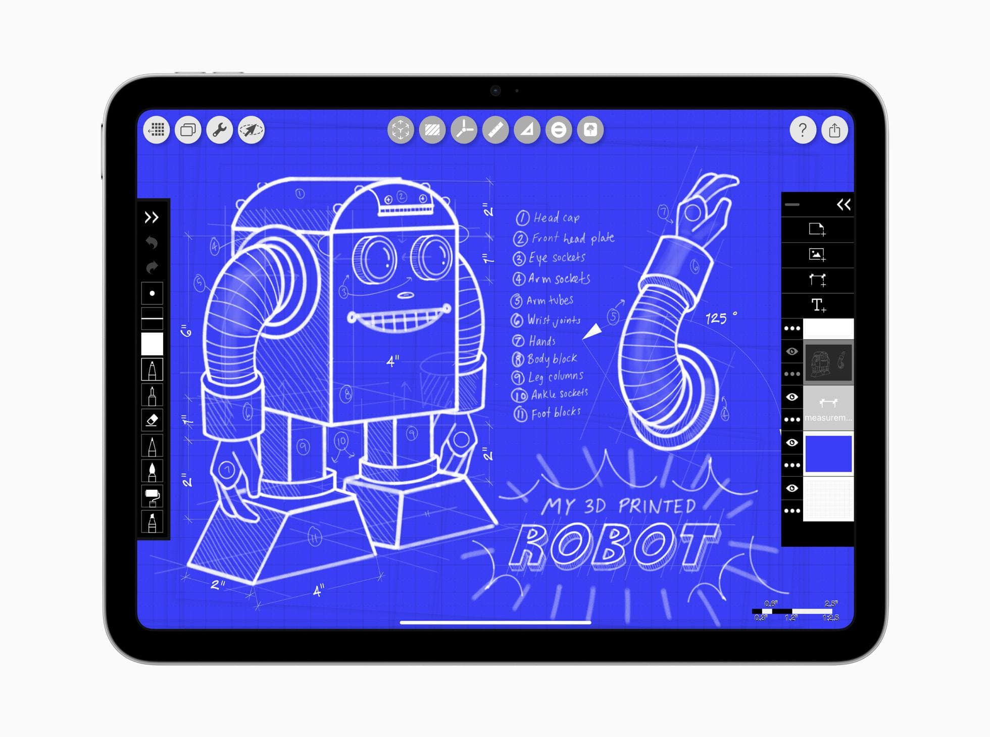 iPad Air with Morpholio Trace