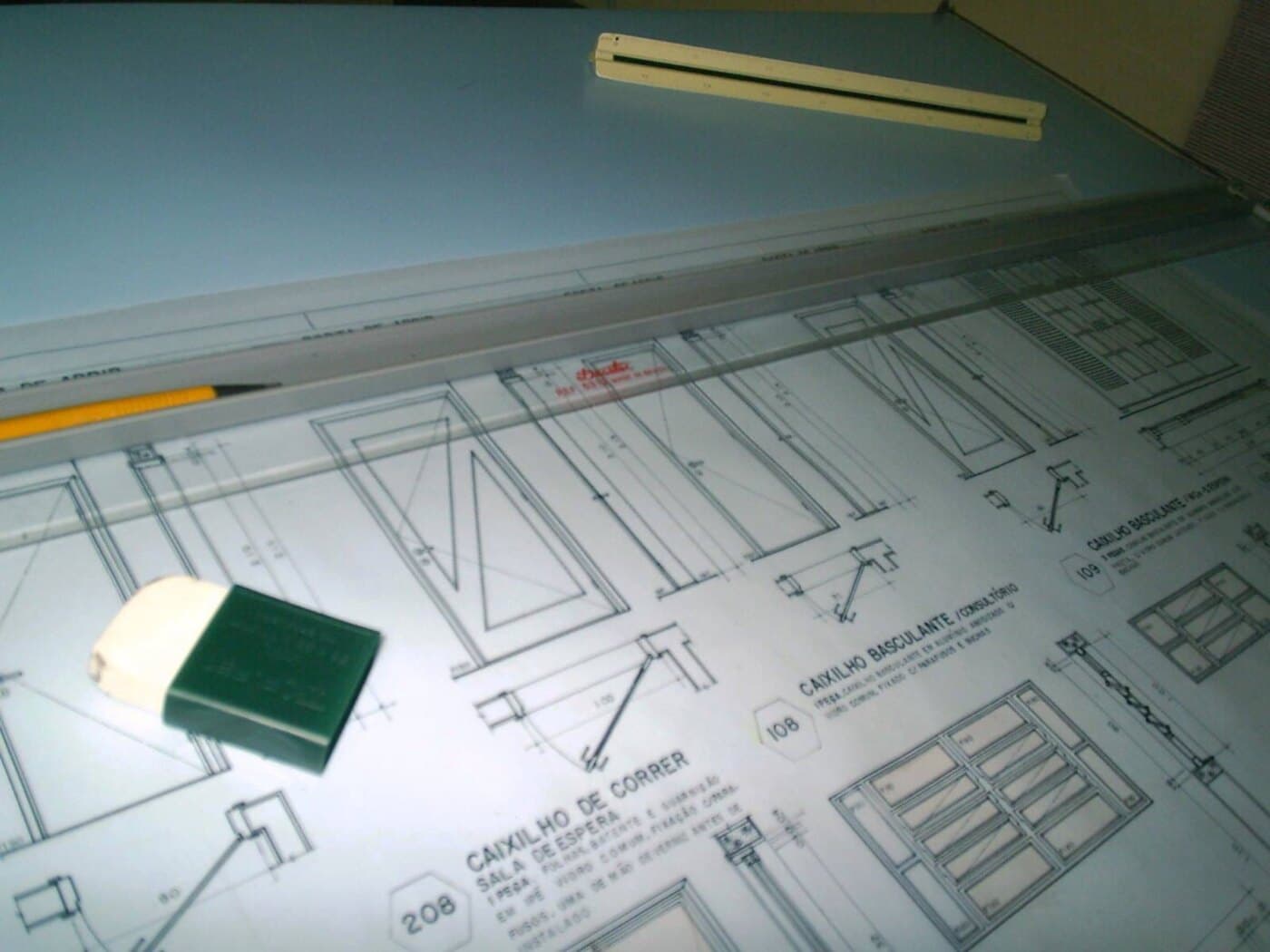 iPad Air with keyboard in a steep desk-angle setup