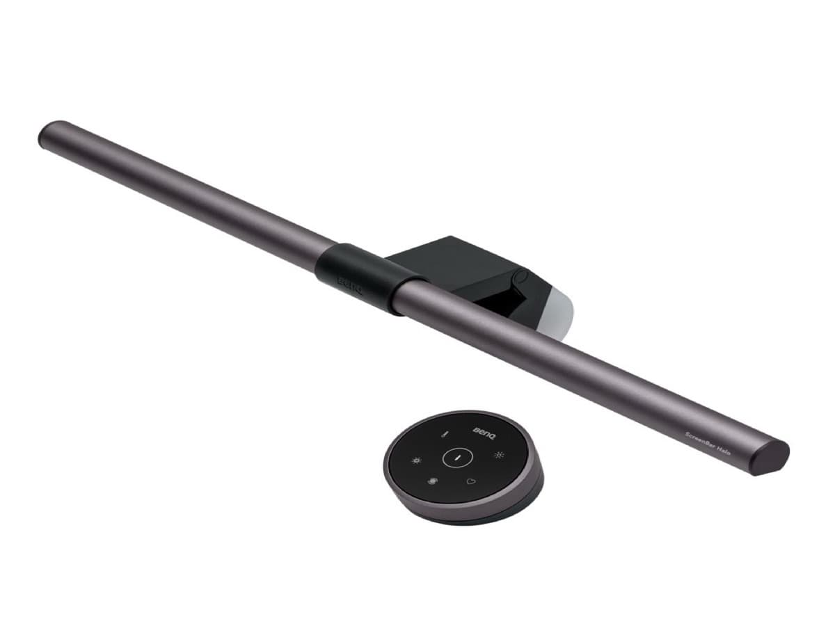 BenQ ScreenBar Halo on monitor