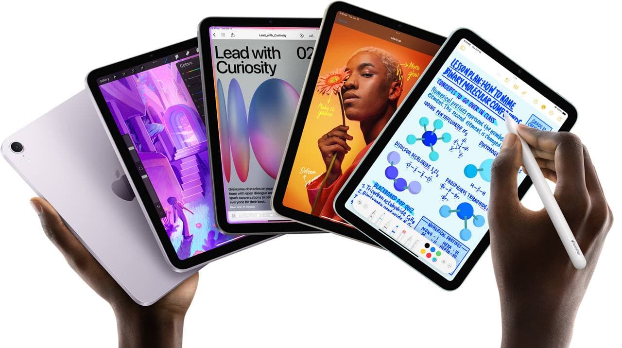 iPad mini color lineup