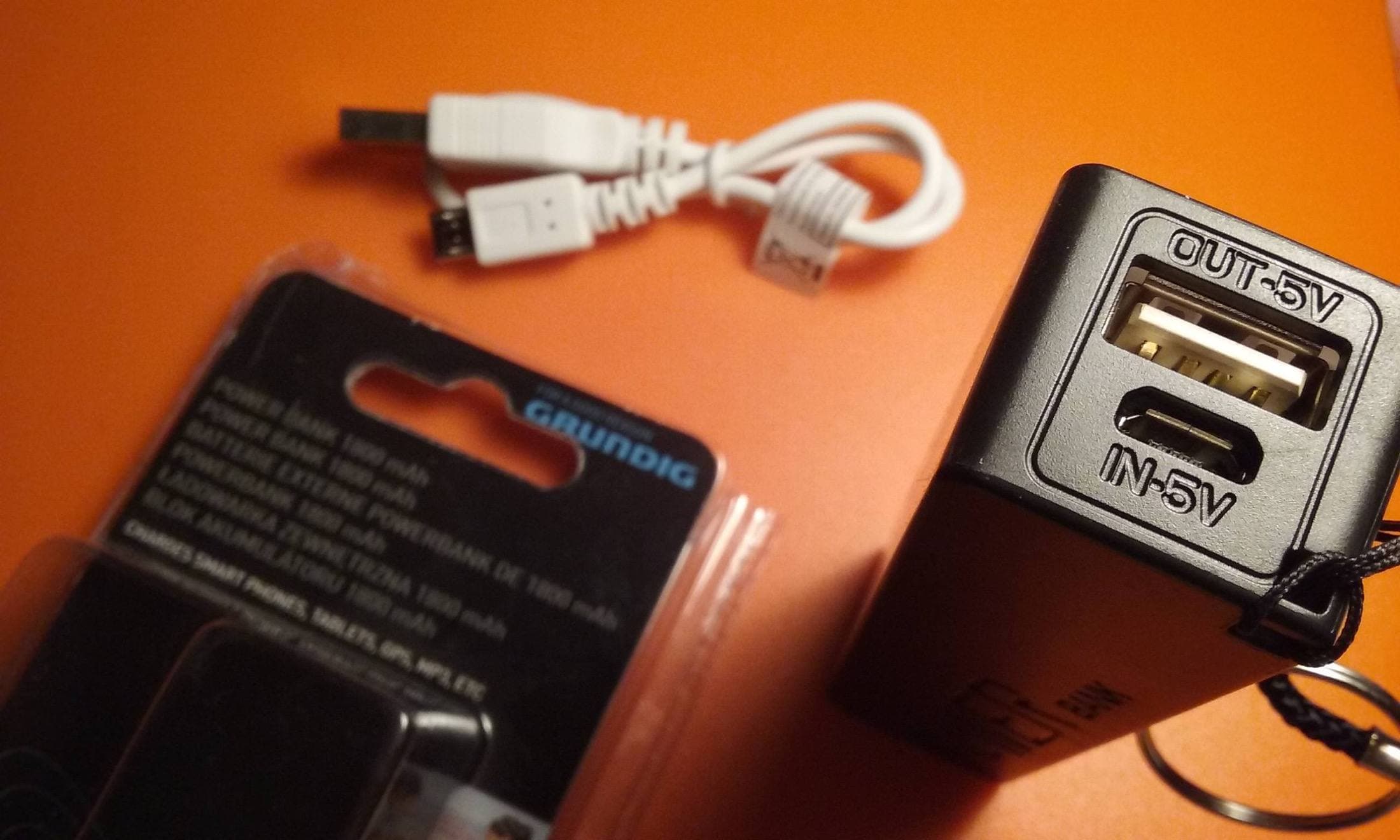 Power bank with USB connectors